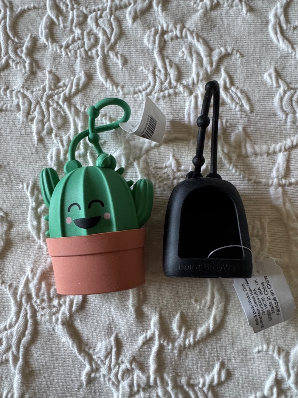 Bath & Body Works Kids Green Cactus Hand Sanitizer Holder